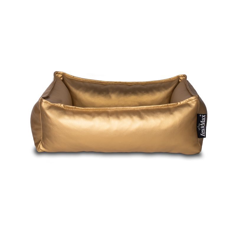 Lex & Max  - Hondenmand - Goud - 45x60x20 cm - XS