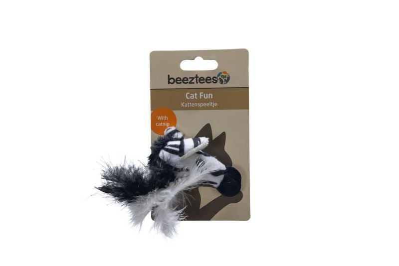 Beeztees Sazu Jungle - Kattenspeeltje - Wit