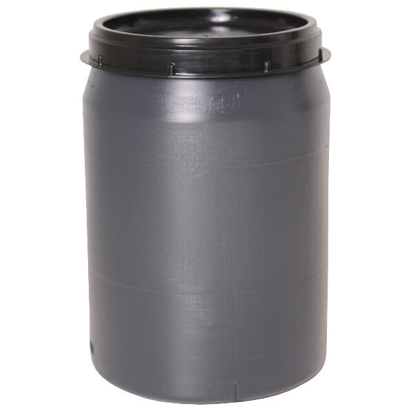 Voerton - Met schroefdeksel - 40 Liter - Grijs Voerton - Met schroefdeksel - 40 Liter - Grijs