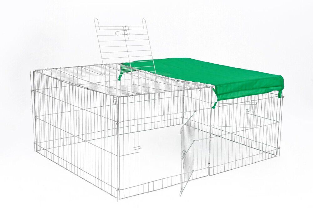 Konijnenren Castle - Zilverkleurig - 1x144x1 cm