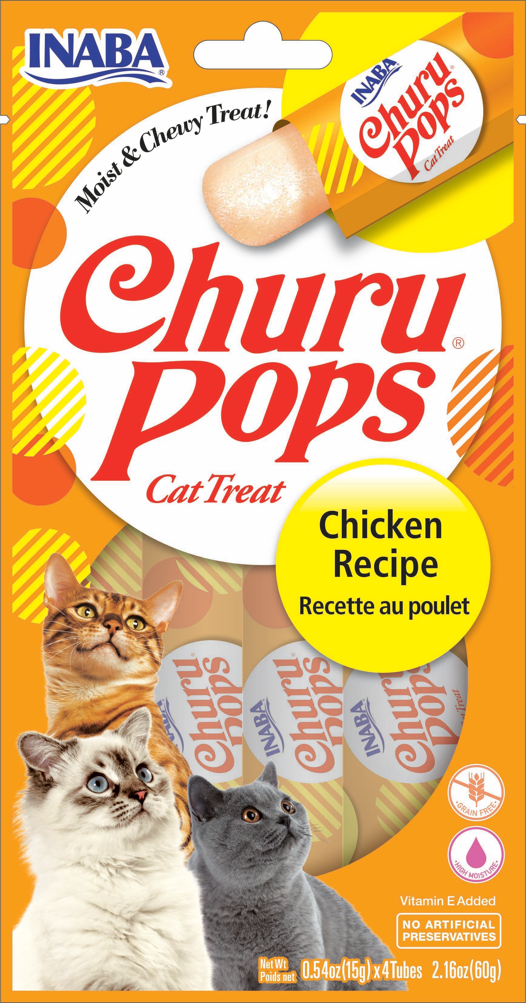 Inaba Churu Pops - Kattensnack - 60 Gram - kip