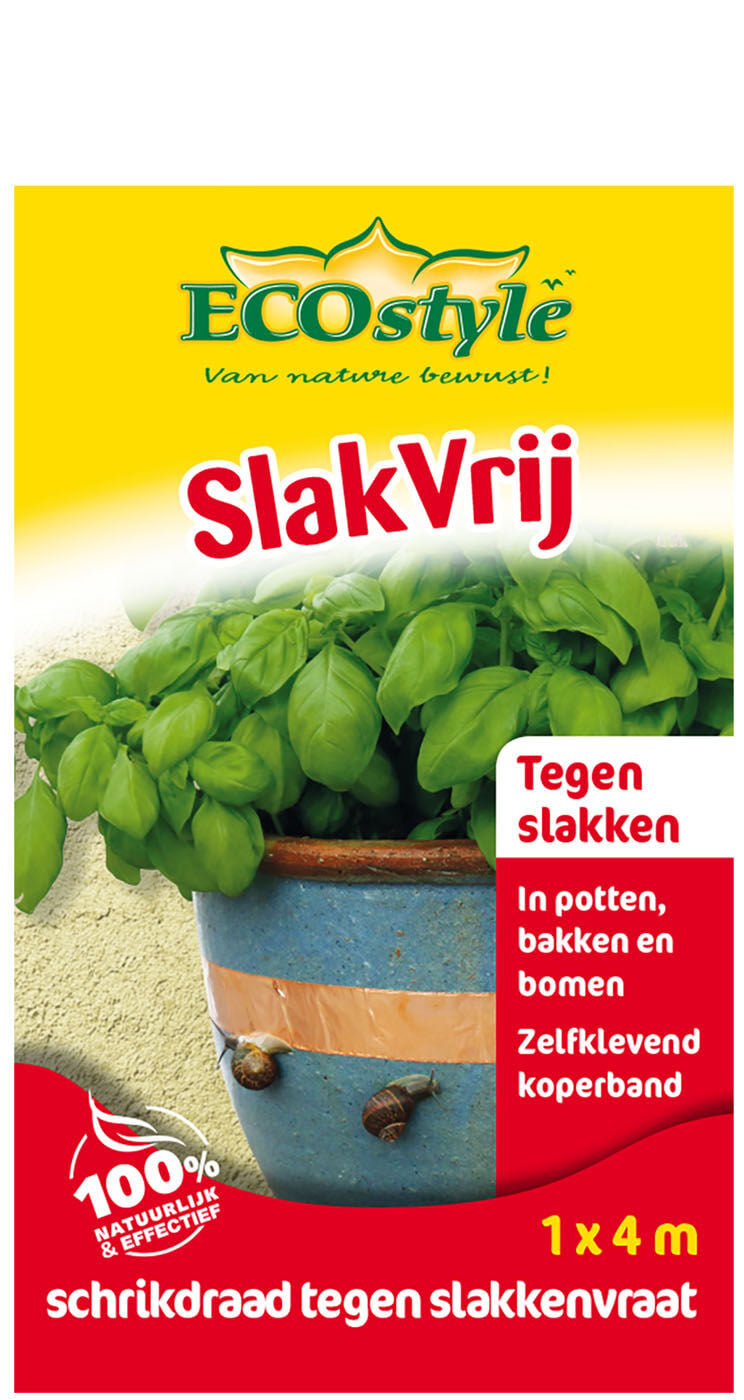 ECOstyle SlakVrij koperband - Tegen slakken