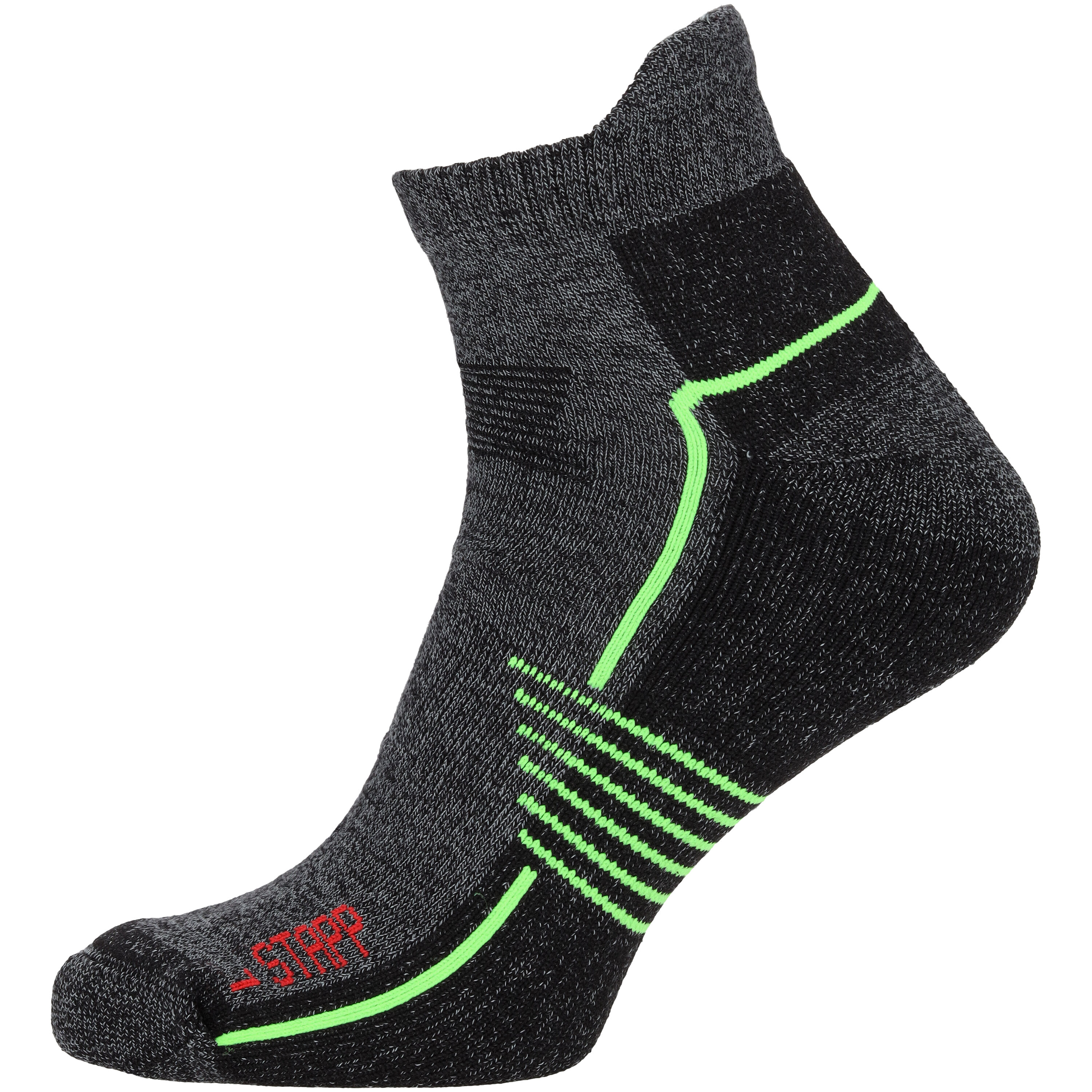 STAPP Bamboo sneaker  - Wandelsokken - Zwart - 43-46