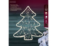 Lumineo Neon LED - Kerstboompje - 272 - Warm wit - 52 cm