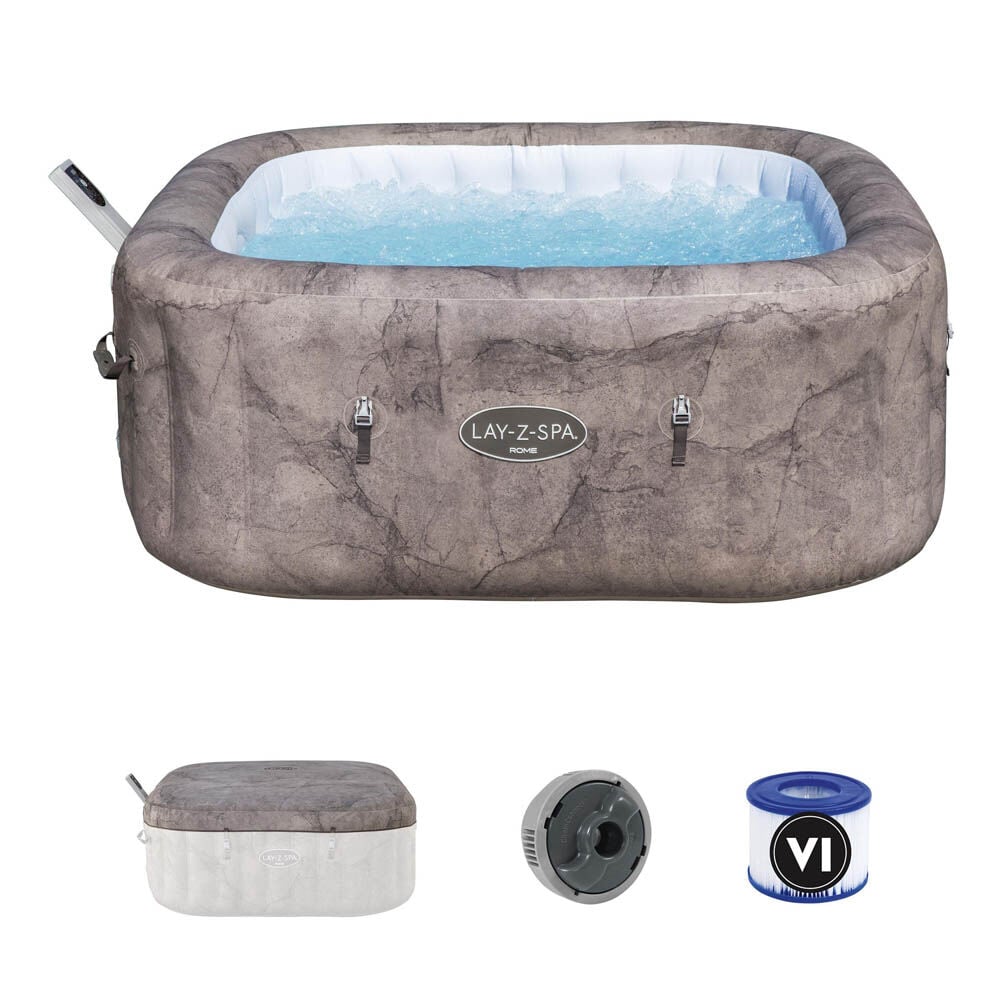 Bestway Rome Smart Airjet - Lay-Z-Spa - Bruin - 71x180x180 cm
