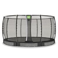 EXIT Allure Premium - Inground trampoline - Zwart - 427 cm