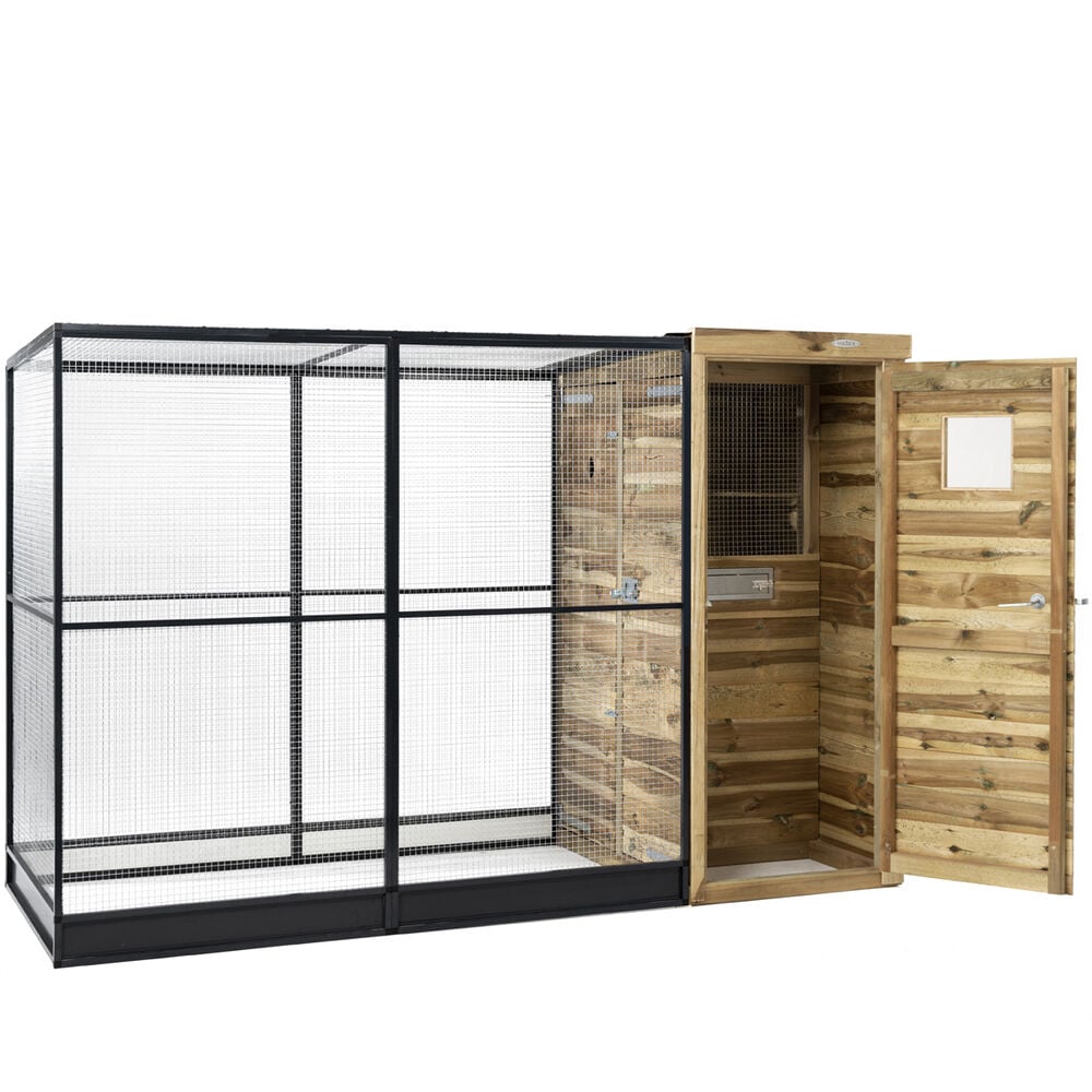 Voldux Thomas - Volière - Naturel / zwart - Links