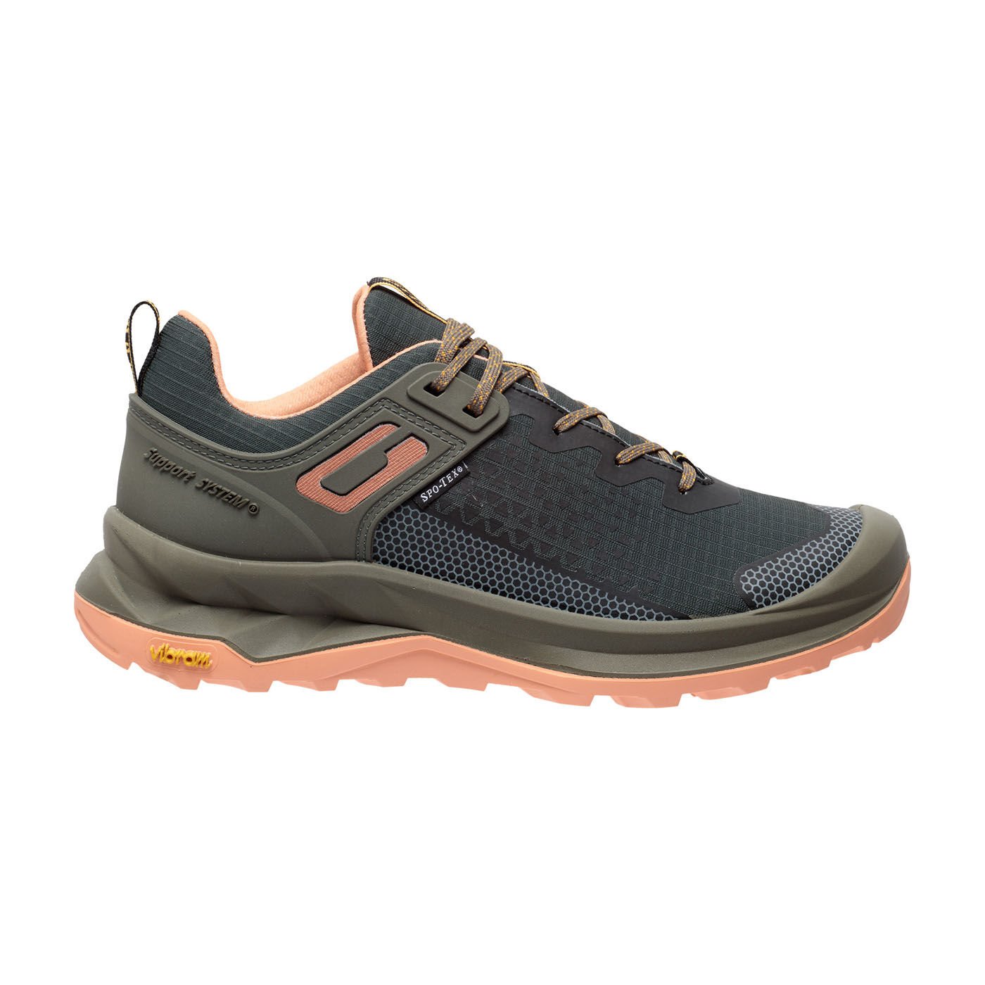 Grisport Explorer low - Wandelschoenen - Groen perzik - 42 Grisport Explorer low - Wandelschoenen - Groen perzik - 42
