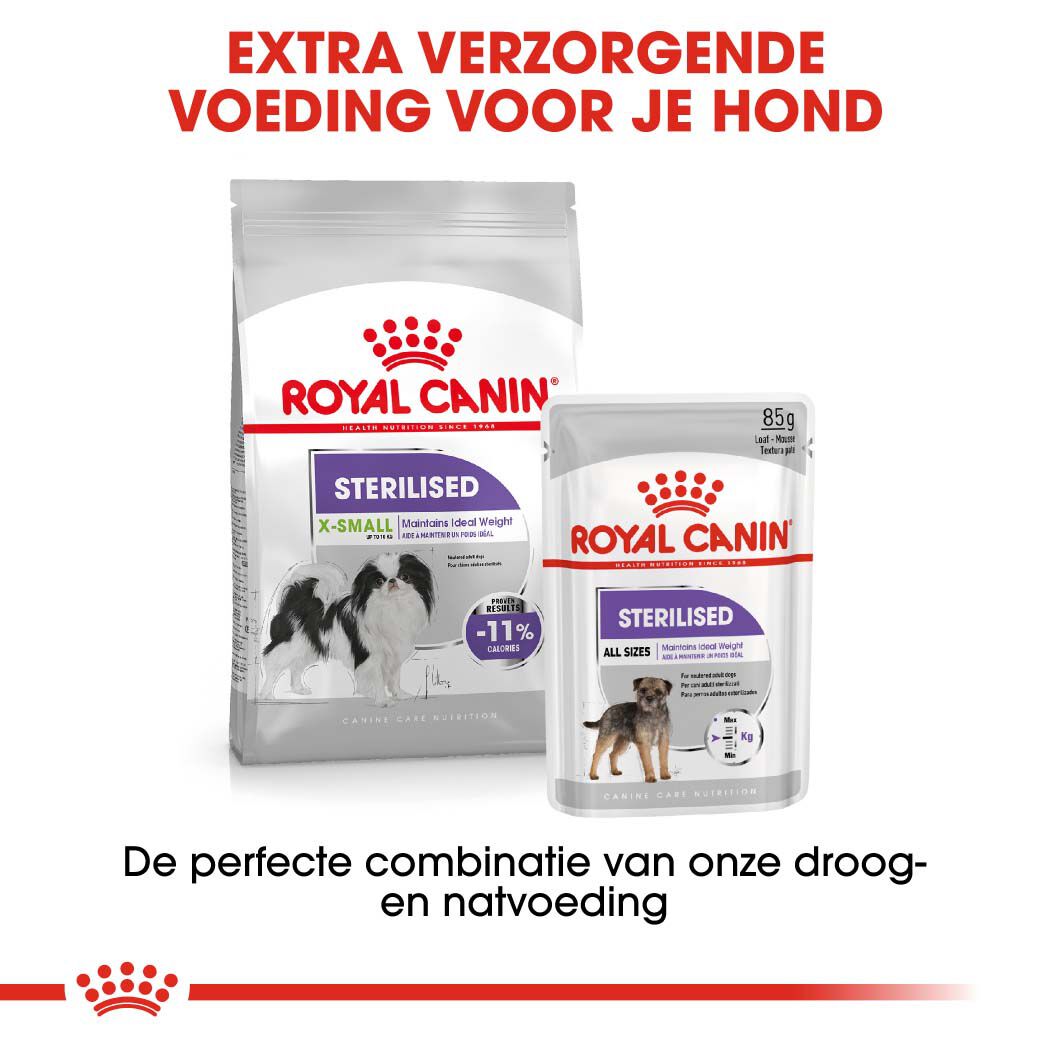 Royal Canin X-Small Sterilised - Hondenvoer - 1.5 Kilogram - gevogelte