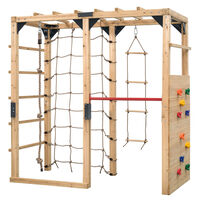 Swing King Jack - Klimtoestel - 81 Kilogram - Bruin - Hout