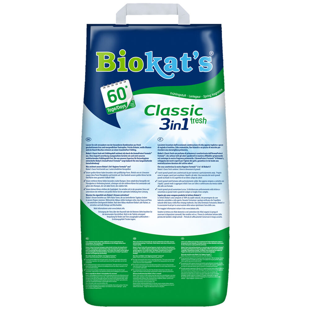 Biokat's Classic Fresh 3in1 - Kattenbakvulling - 18 Liter