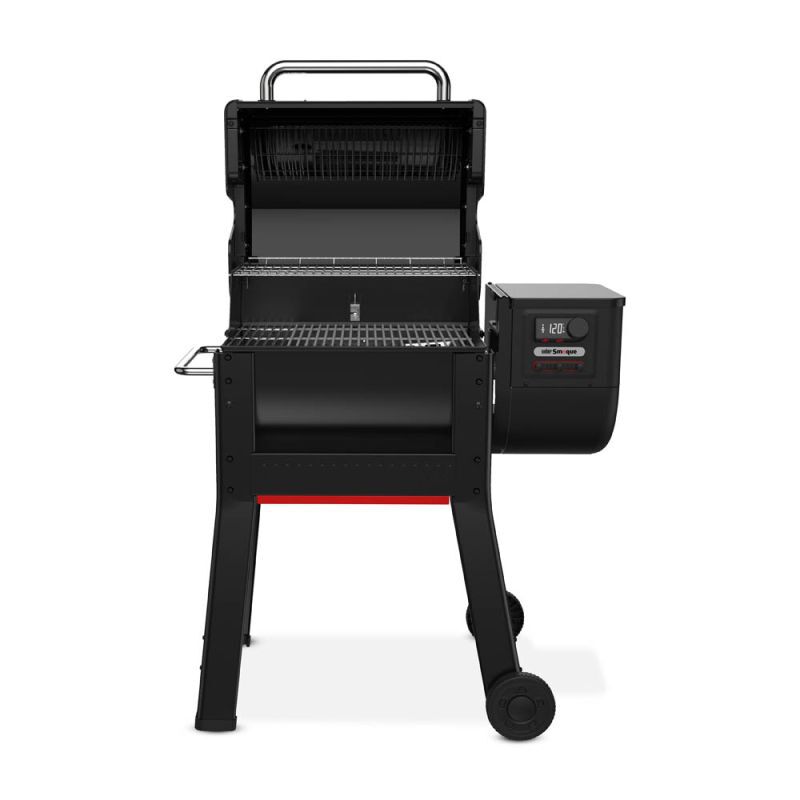 Weber Smoque - Pelletbarbecue - Zwart - L