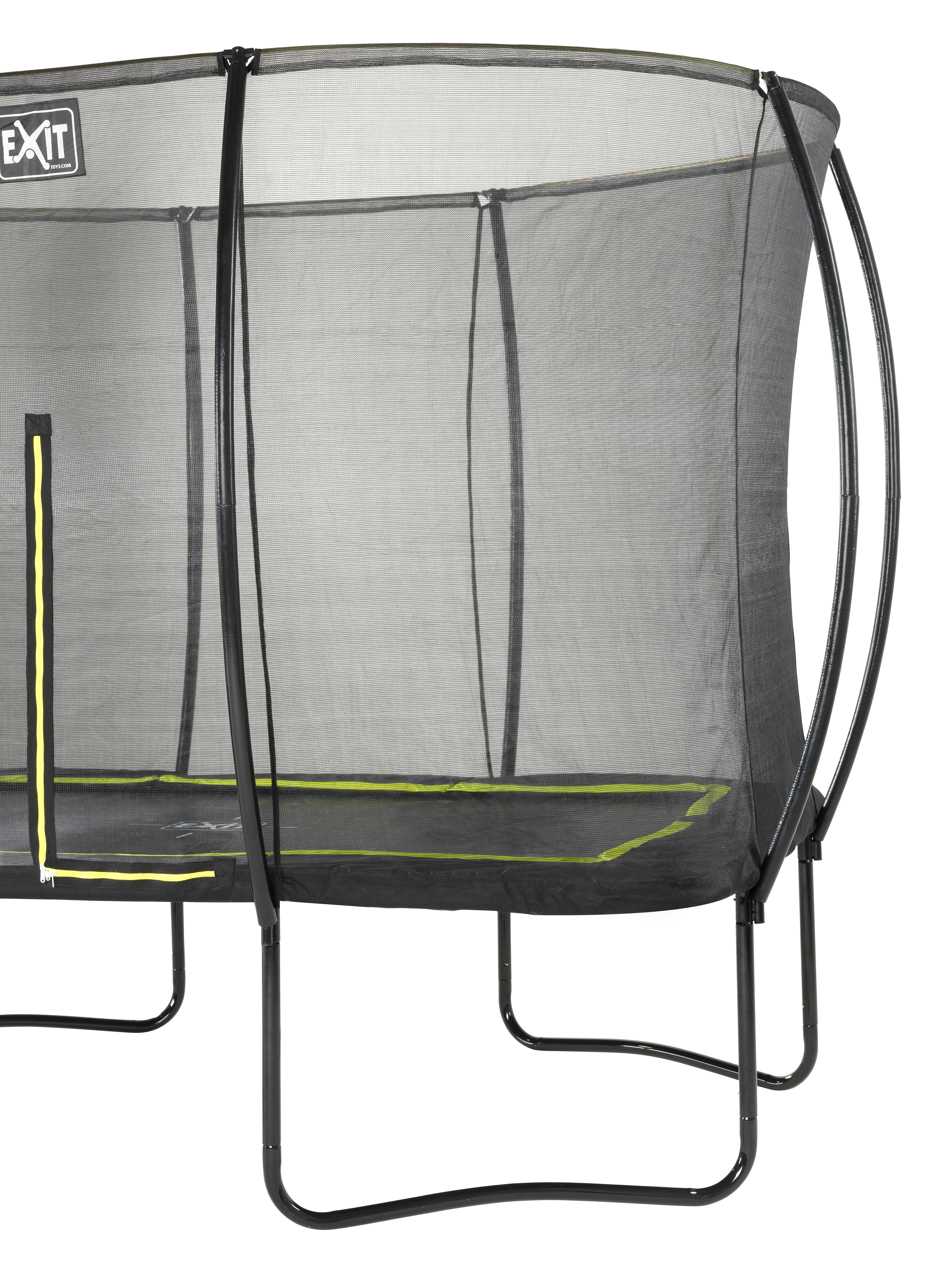 EXIT Silhouette - Trampoline - Zwart - 6x244x400 cm