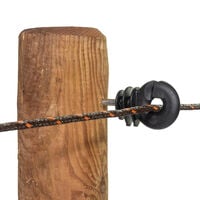 Gallagher - Ringisolator Economy - 15.7 cm - 75 Stuks - Zwart - 20.2 cm