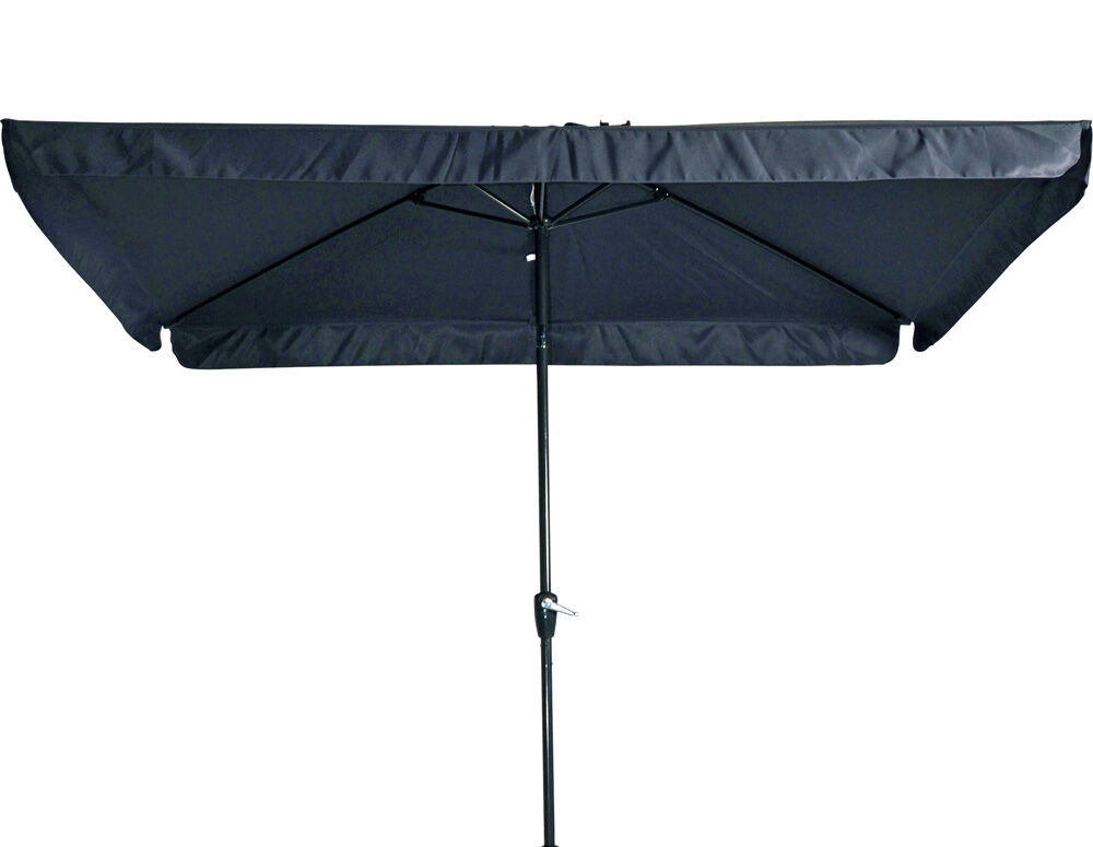 Lesli Living Libra - Parasol - Grijs - 300x200 cm Lesli Living Libra - Parasol - Grijs - 300x200 cm