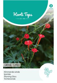 Hortitops Klimmende winde Ipomoea Cardinal Climber - Bloemzaden