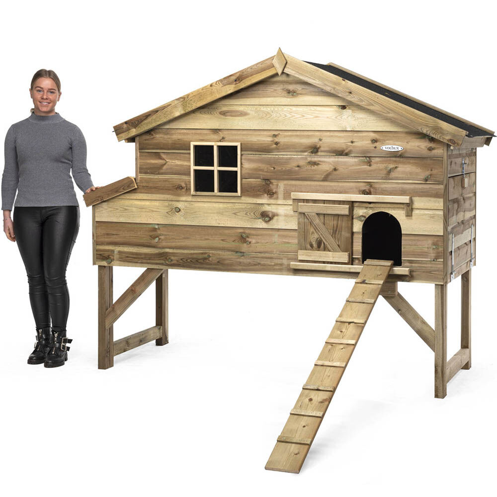 Voldux Jasper XL - Kippenhok - Naturel - Links - XL