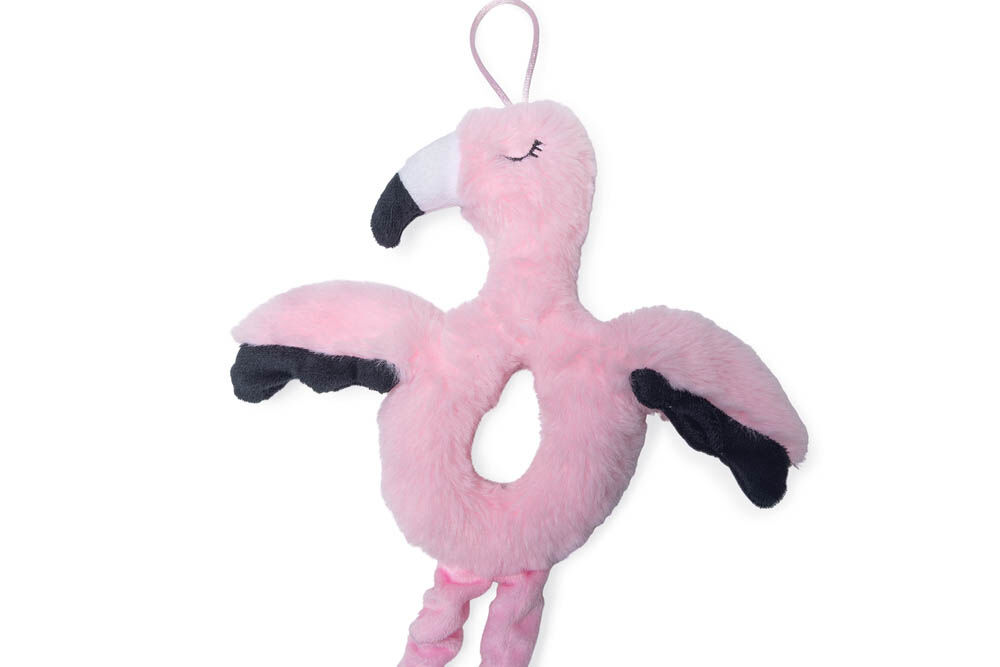Beeztees Flamingo Cara - Kattenspeeltje - Roze