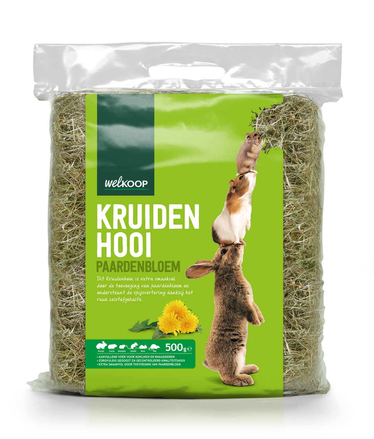 Welkoop - Kruidenhooi - 500 Gram - paardenbloem