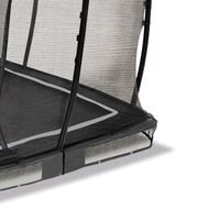Exit Allure Classic - Inground trampoline - Zwart - 200x437x266 cm