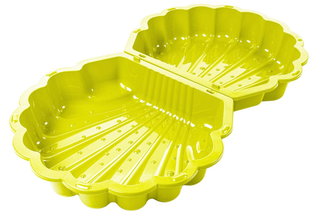 Swing King Schelp - Zandbak - 2.2 Kilogram - Geel - Kunststof