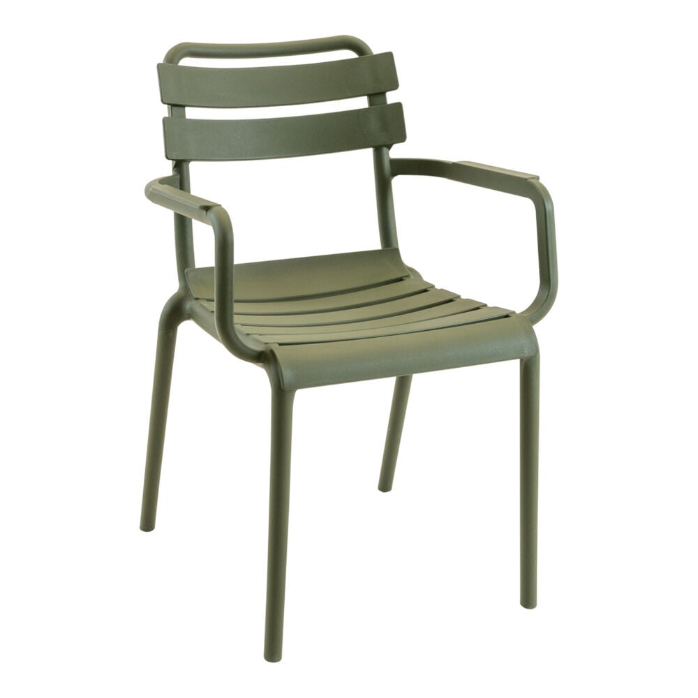 Lesli Living Torvi - Tuinstoel - Groen - 56x81x54 cm Lesli Living Torvi - Tuinstoel - Groen - 56x81x54 cm