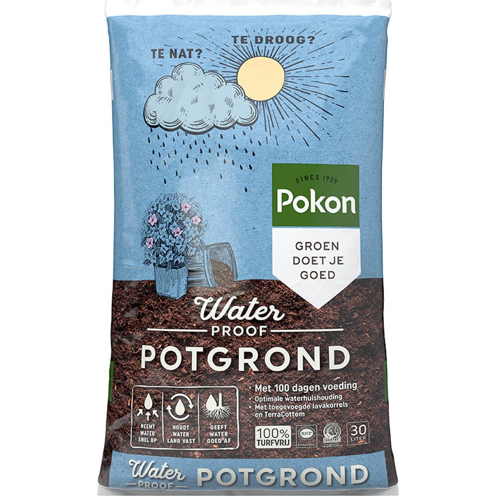 Pokon Waterproof - Potgrond - 30 Liter