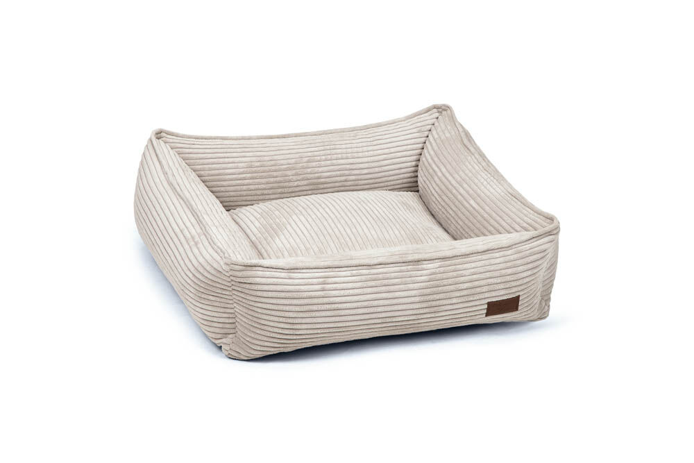 Designed by Lotte Ribbed - Hondenmand - lichtgrijs - 22x80x70 cm - M Designed by Lotte Ribbed - Hondenmand - lichtgrijs - 22x80x70 cm - M