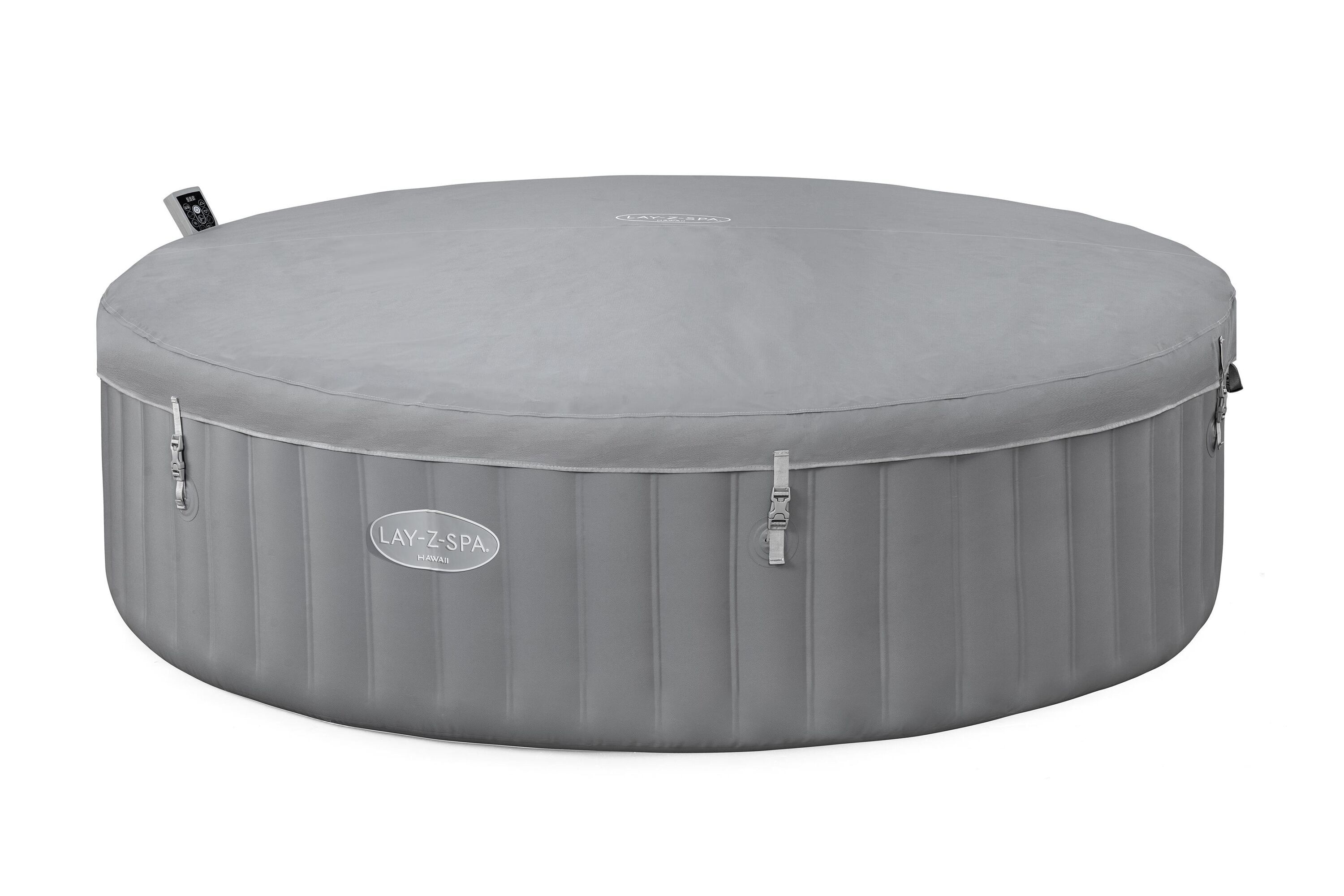 Bestway Lay-Z Spa - Hawaii Smart Airjet Spa - Grijs - 64.5x81x55 cm - 236 cm