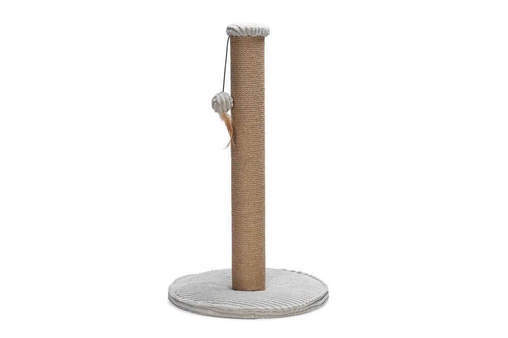 Designed by Lotte Ribbed - Krabpaal - Lichtgrijs - 41x41x70 cm Designed by Lotte Ribbed - Krabpaal - Lichtgrijs - 41x41x70 cm