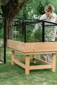 Royal Well Parsley Grow Box - Kweekbak - Bruin - 69x120x80 cm