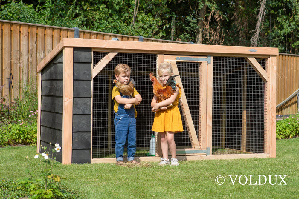 Voldux Milan - Kippenren - Naturel/zwart