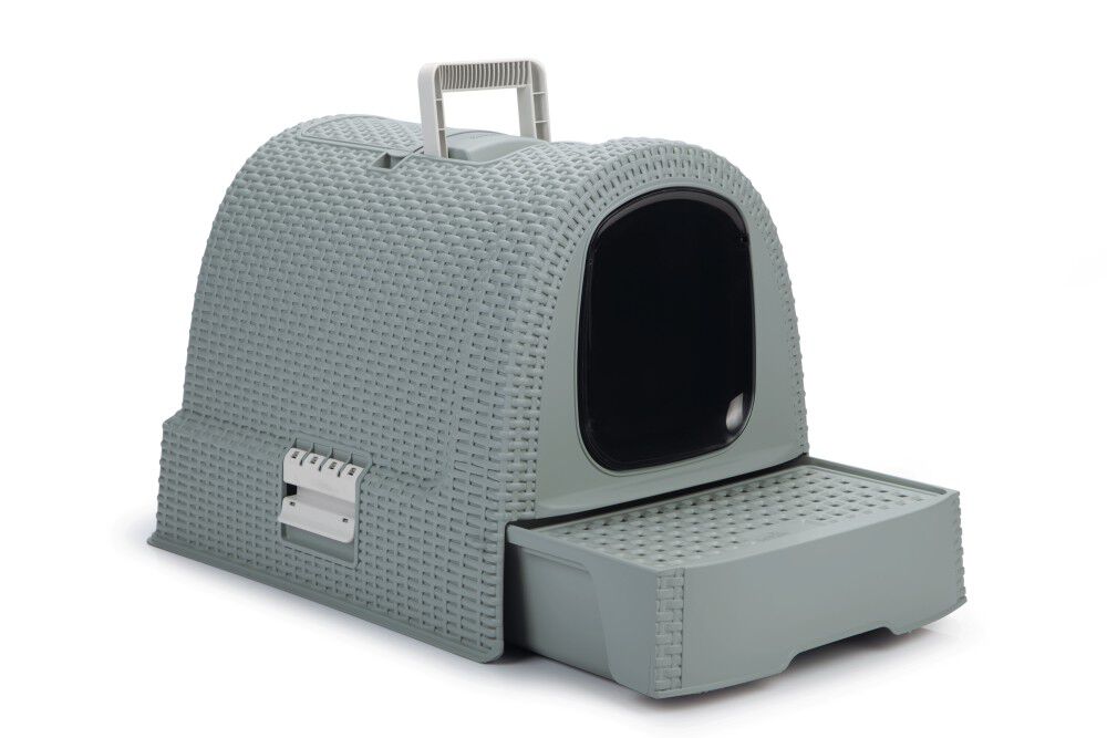 Curver  - Kattenbak - Lichtblauw - 39.5x38.5x51 cm