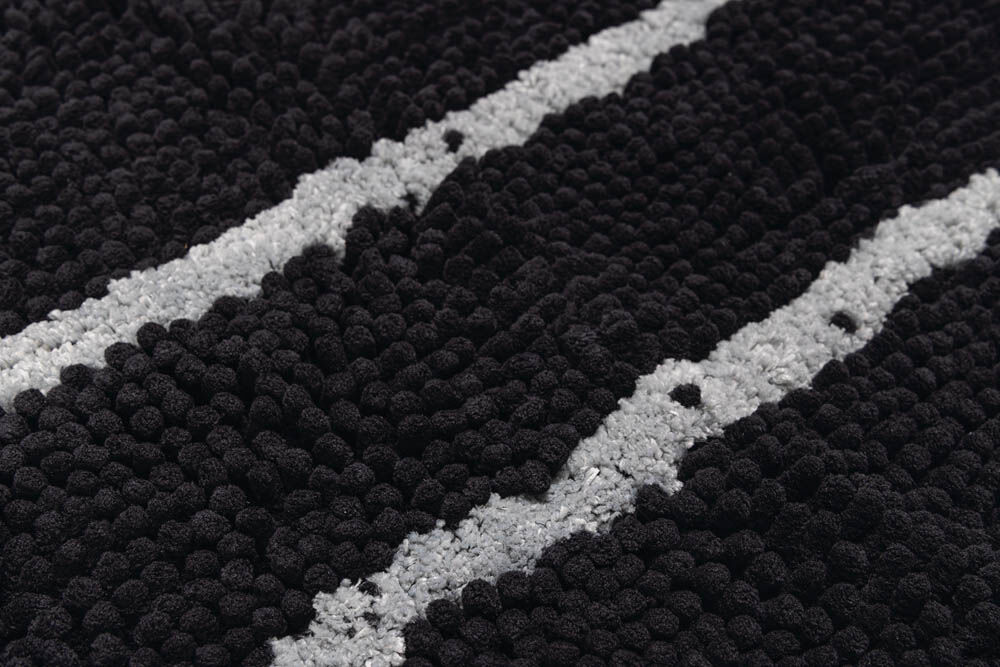 Doge Gone Smart Dirty Dog - Droogloopmat - Zwart - L