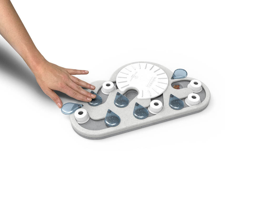 Nina Ottosson Rainy Day Puzzle & Play - Kattenspel - Grijs