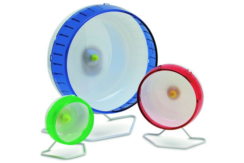 Beeztees Silent Spinner  - Hamsterspeelgoed - Assorti - 25x17x9.5 cm
