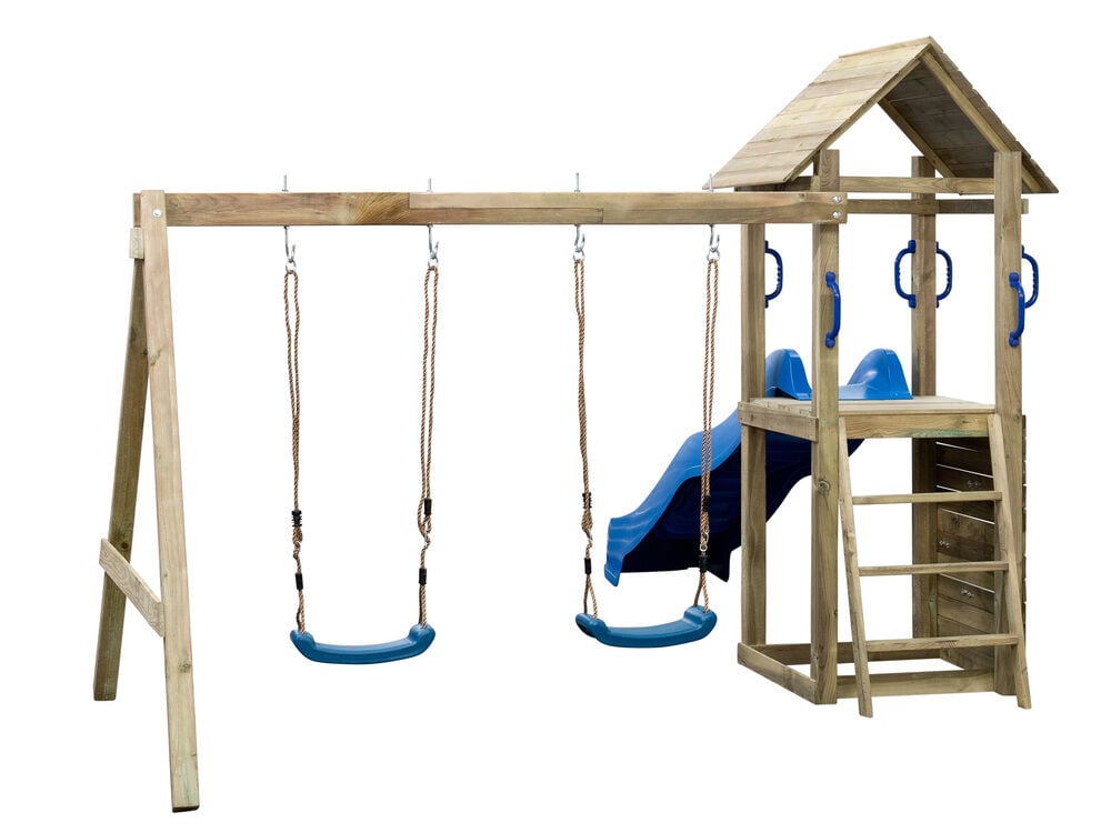 Swing King Maria - Speeltoestel - Blauw - Hout