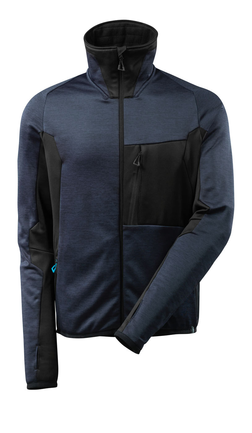 MASCOT Advanced - Fleece vest - Donkermarine / zwart - XXL MASCOT Advanced - Fleece vest - Donkermarine / zwart - XXL
