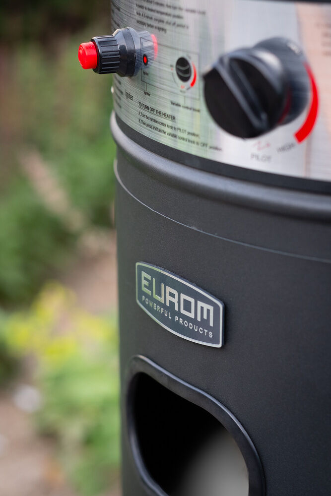 Eurom Round 11000 - Flame-Heater - Zwart - 11000 W