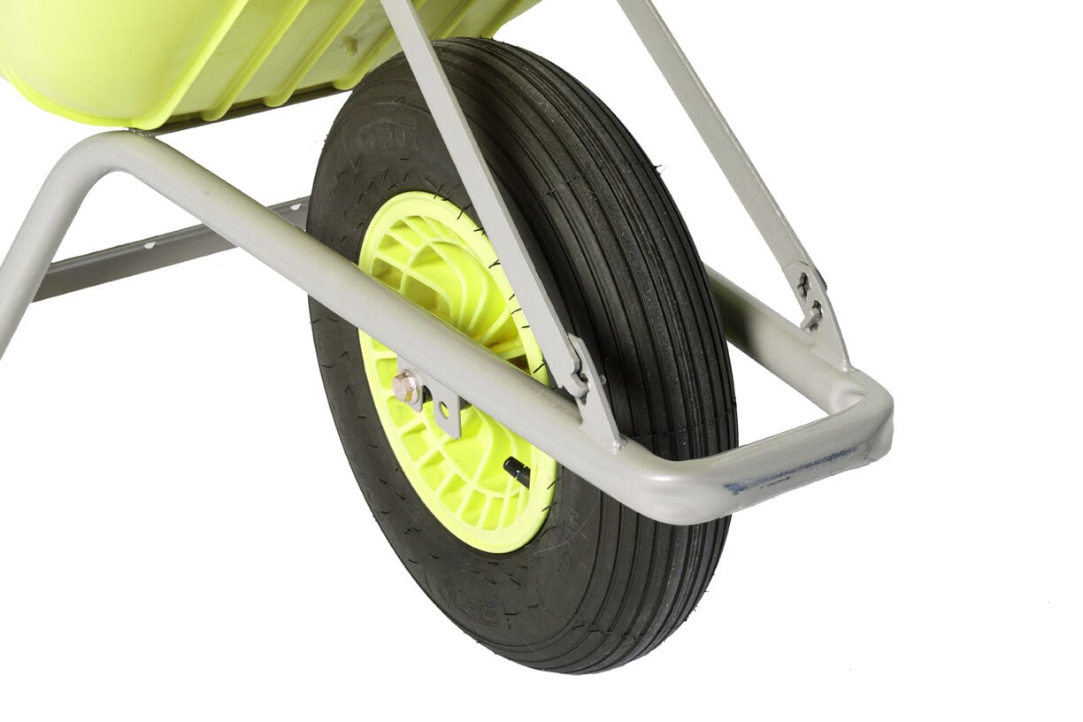 FORT TKA-100 - Kruiwagen - Lime - 100 liter - 13 cm