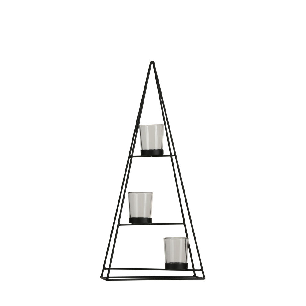 House of Seasons Waxinelichthouder - Kerst Accessoires - 48 cm