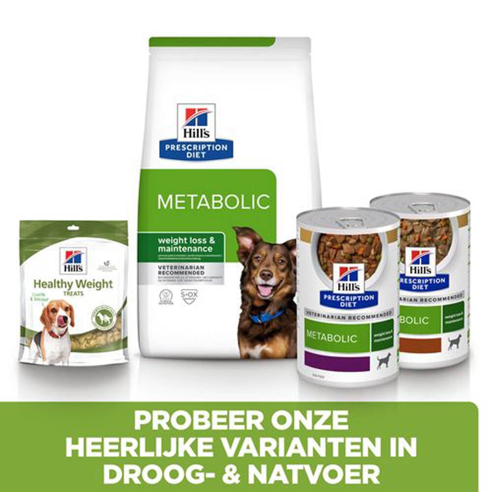 Hill's Prescription Diet Metabolic - Hondenvoer - 4 Kilogram - kip