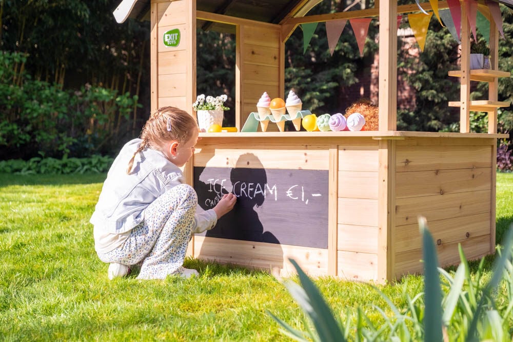 Exit Hika - Speelhuisje - Naturel - Cederhout