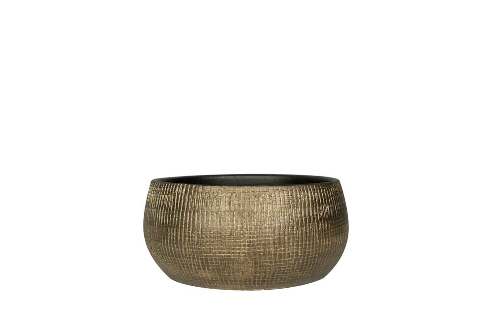 TS COLLECTION Ryan - Schaal - Goud - 28 cm TS COLLECTION Ryan - Schaal - Goud - 28 cm