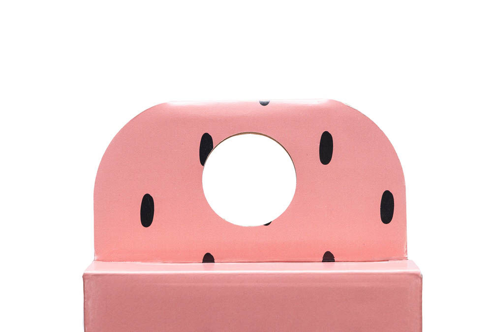 Beeztees Luipaard - Krabplank - Roze - 1x45x1 cm