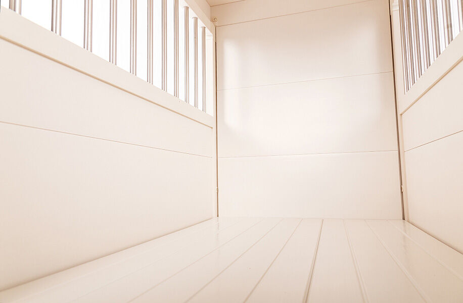 New Age Pet® InnPlace Crate - Hondenbench meubel - wit - 56x60x46 cm - S