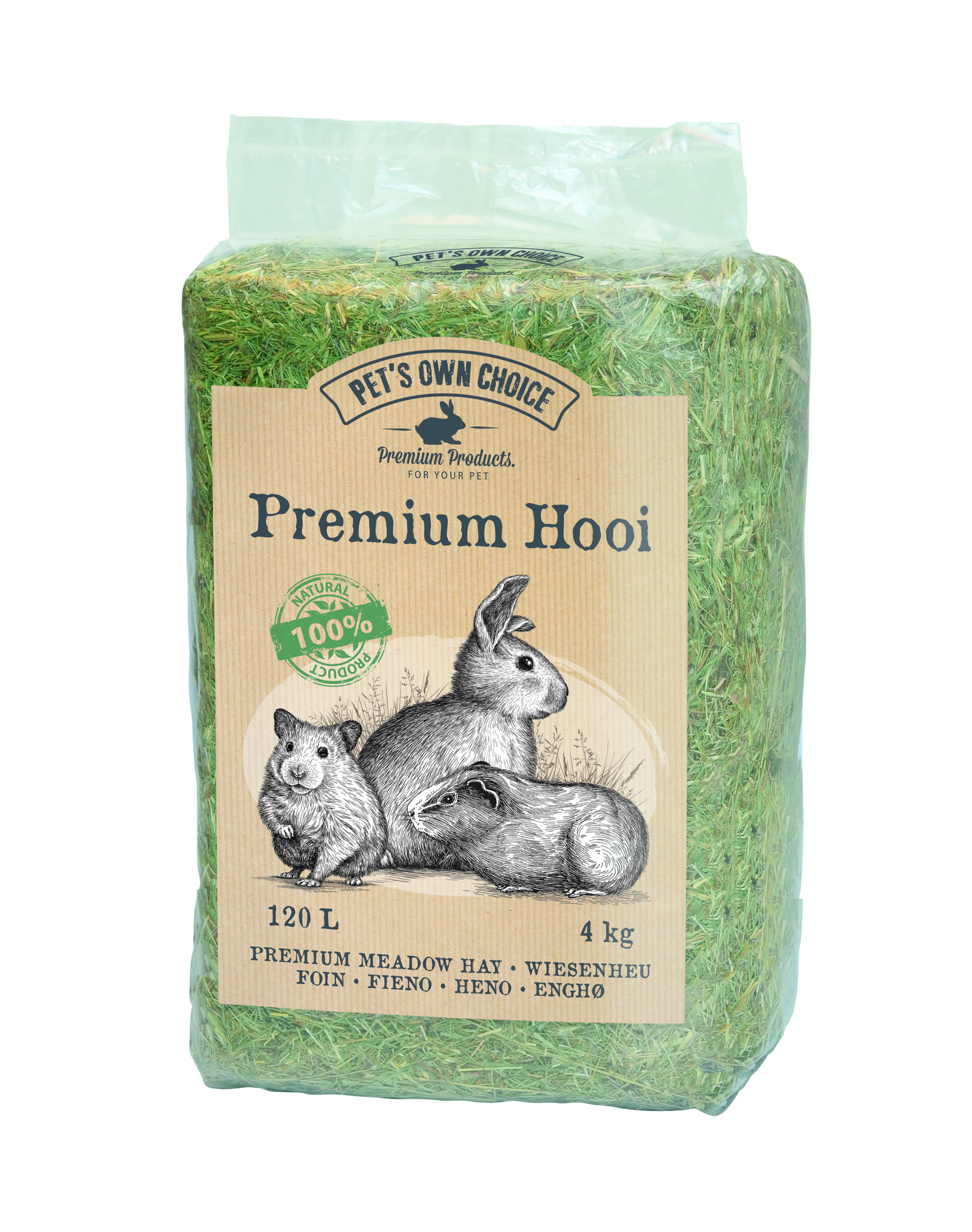 Pet's Own Choice Premium - Hooi - 4 Kilogram Pet's Own Choice Premium - Hooi - 4 Kilogram