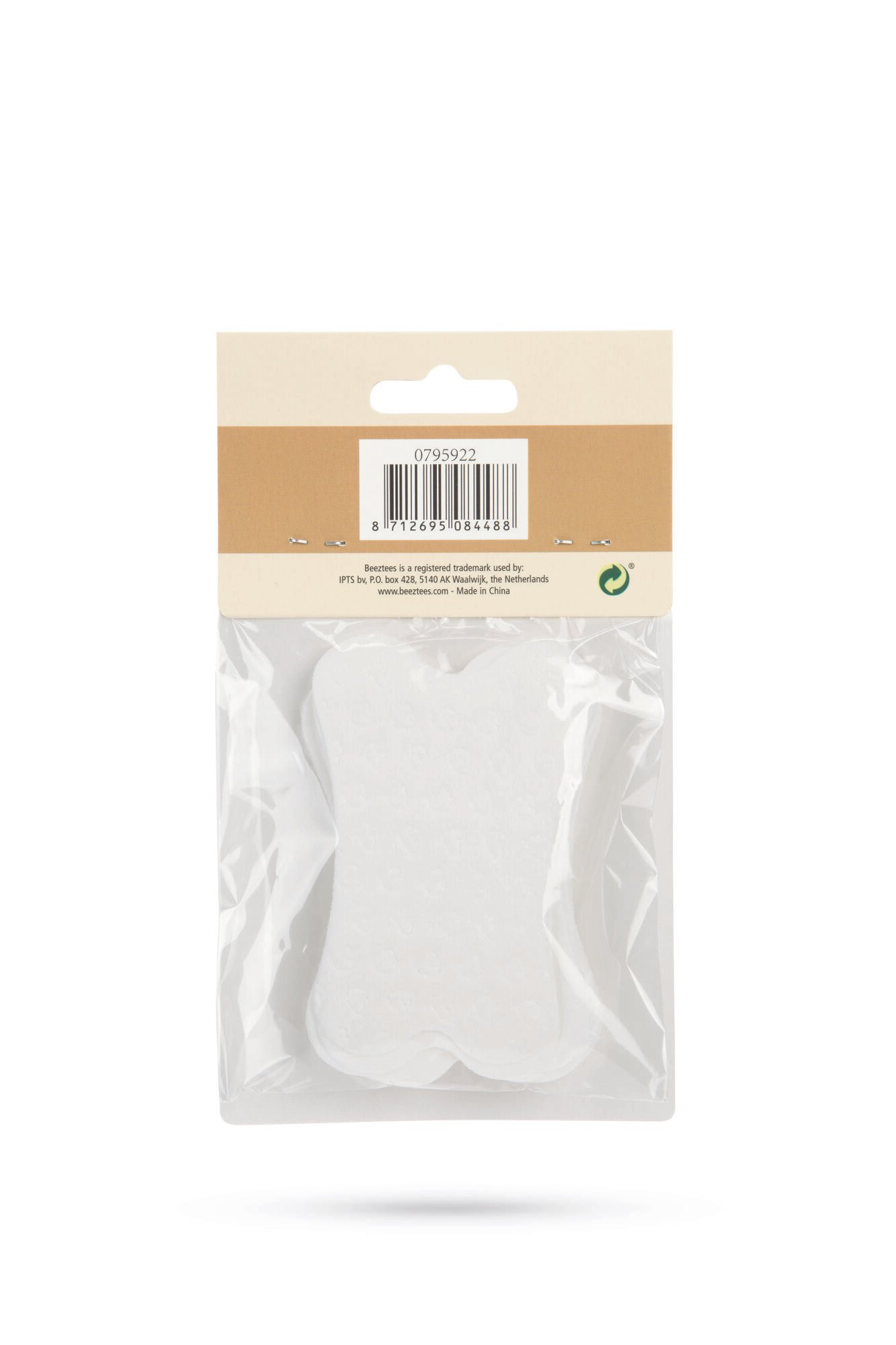 Beeztees Periodiek - Inlegdoekjes - Wit - M