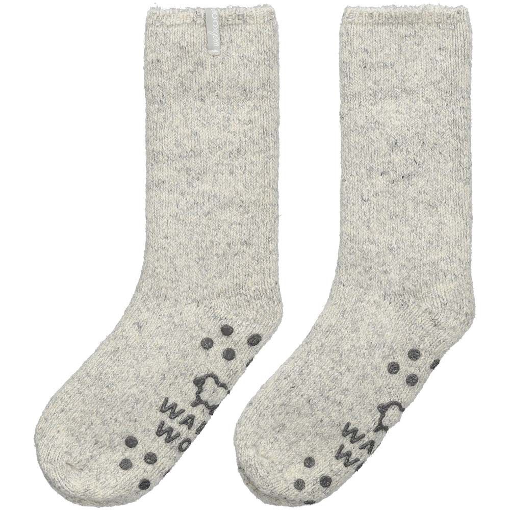 Welkoop - Huissokken - Wol - Lichtgrijs - 35-38