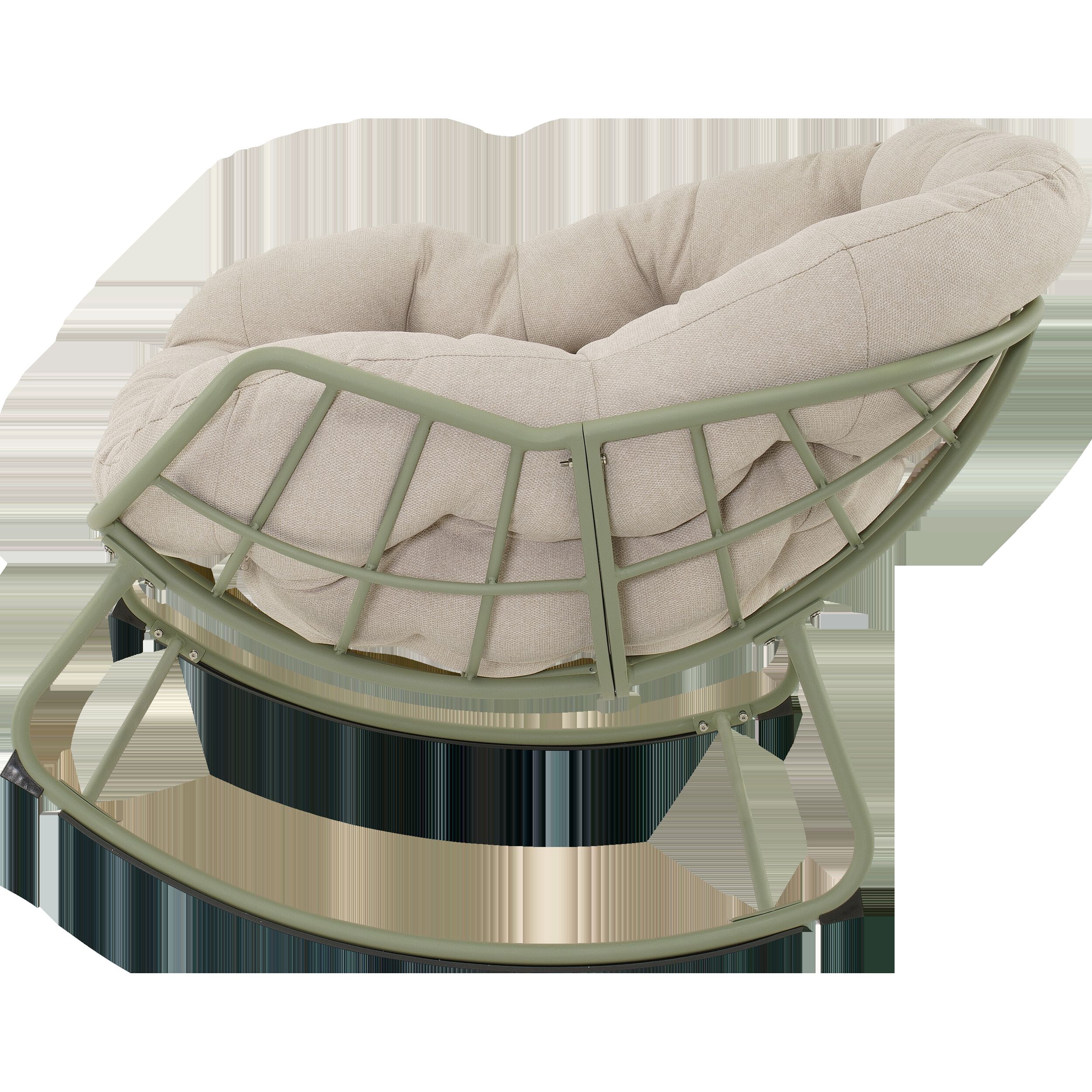 Lesli Living Cozy - Schommelstoel - 97x12.8x50 cm